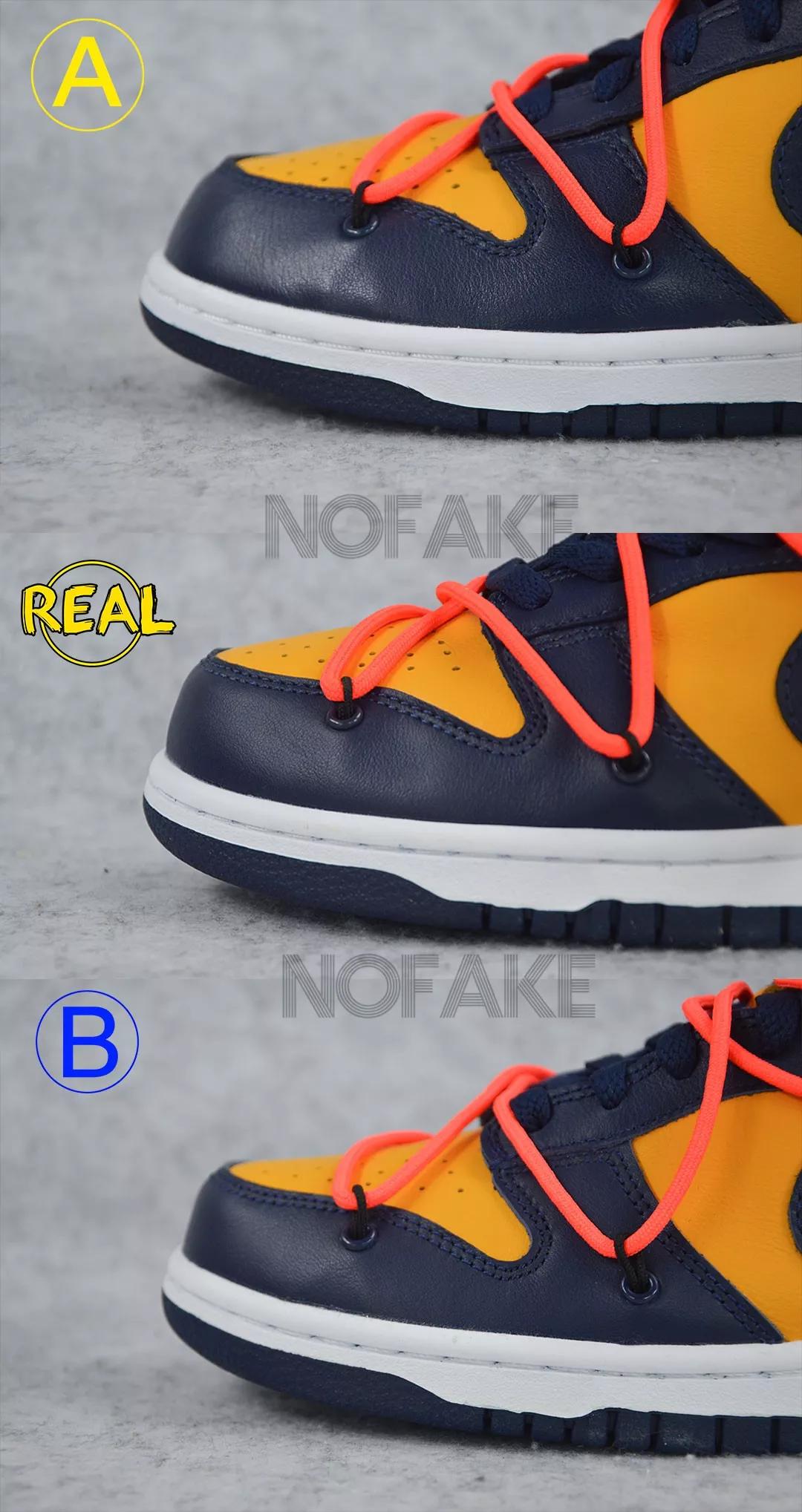 offwhitexnikedunk,nikedunklow黑白绿怎么判断真假