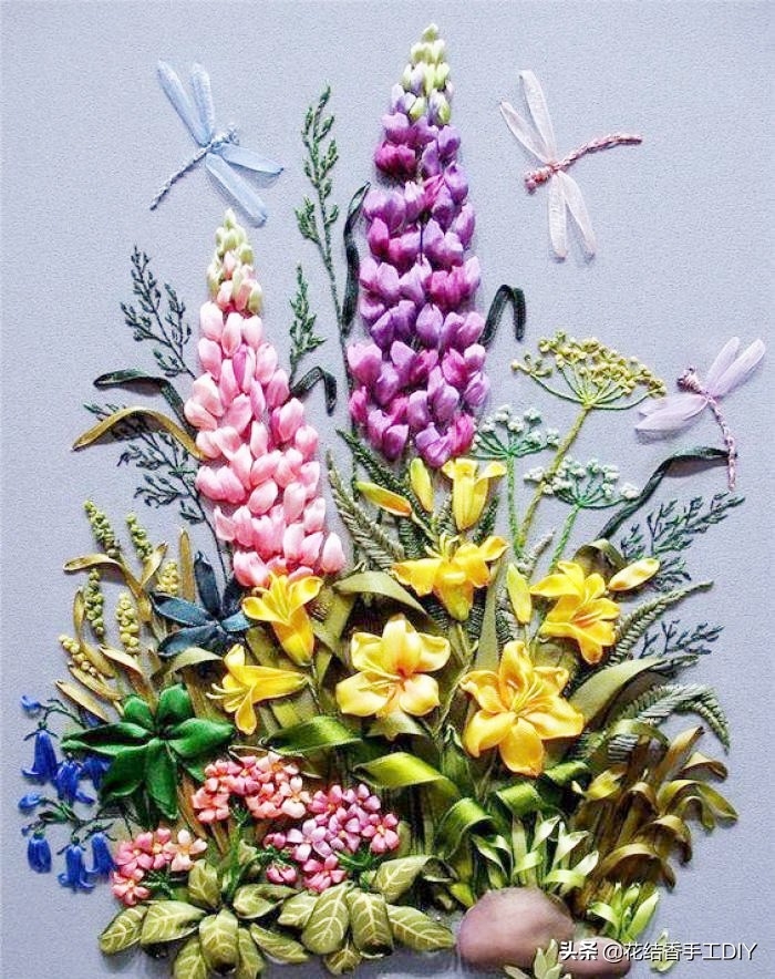 刺绣精美图案,刺绣立体福字