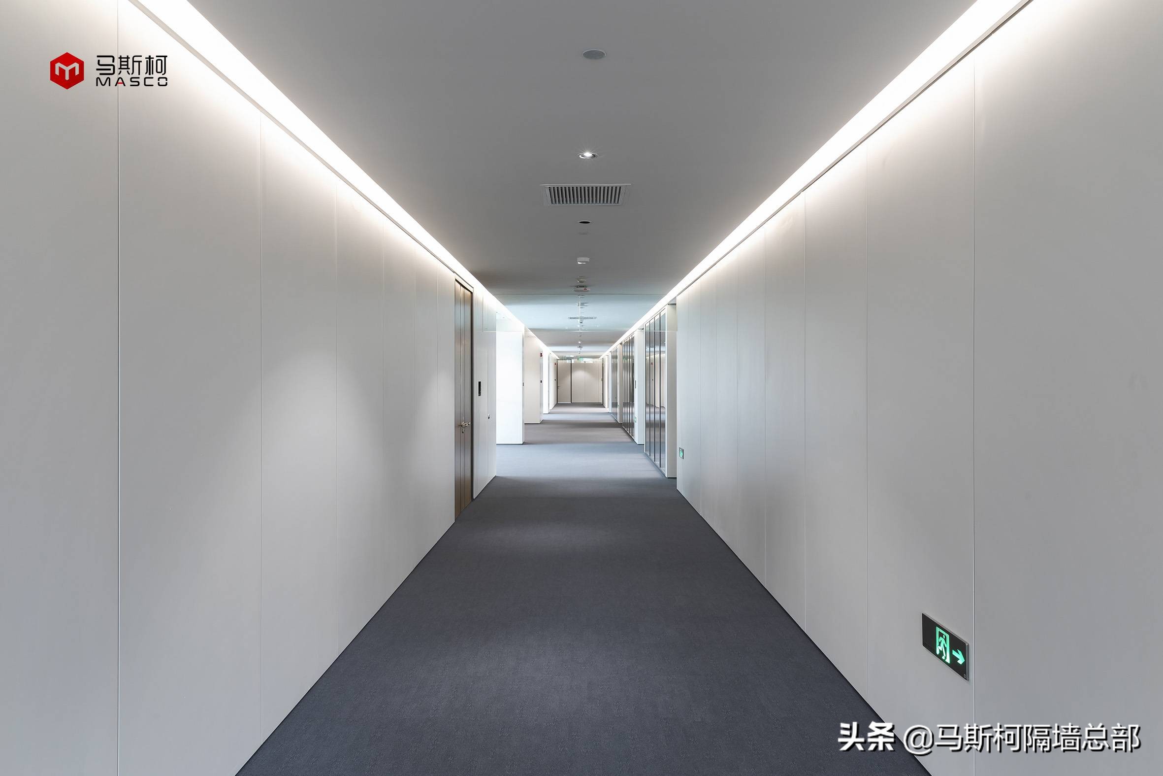 办公室防火玻璃隔断图片,办公室断桥铝防火大玻璃隔断