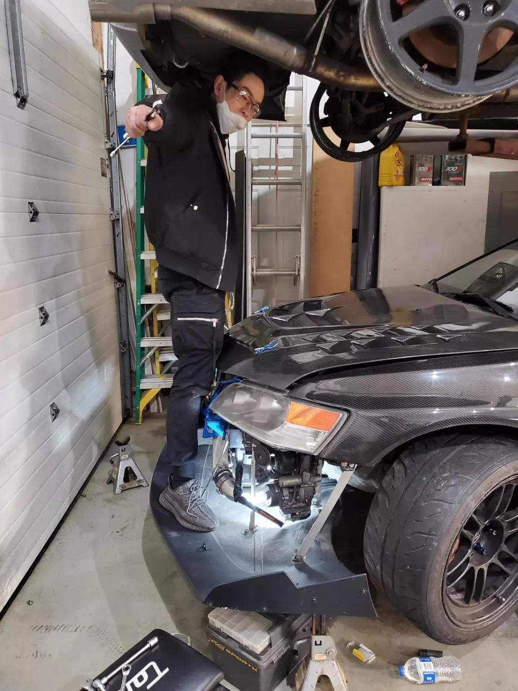 爆改三菱evo二手车价格,爆改evo二手