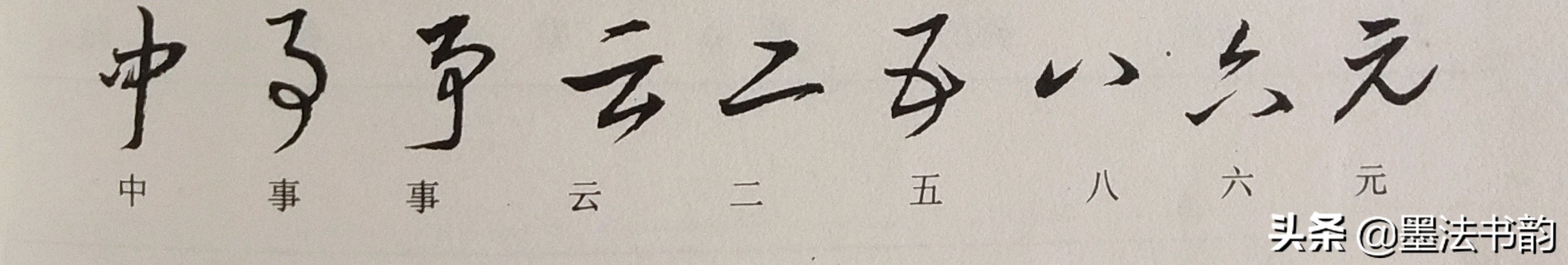 怎样写草书步骤,怎样写草书