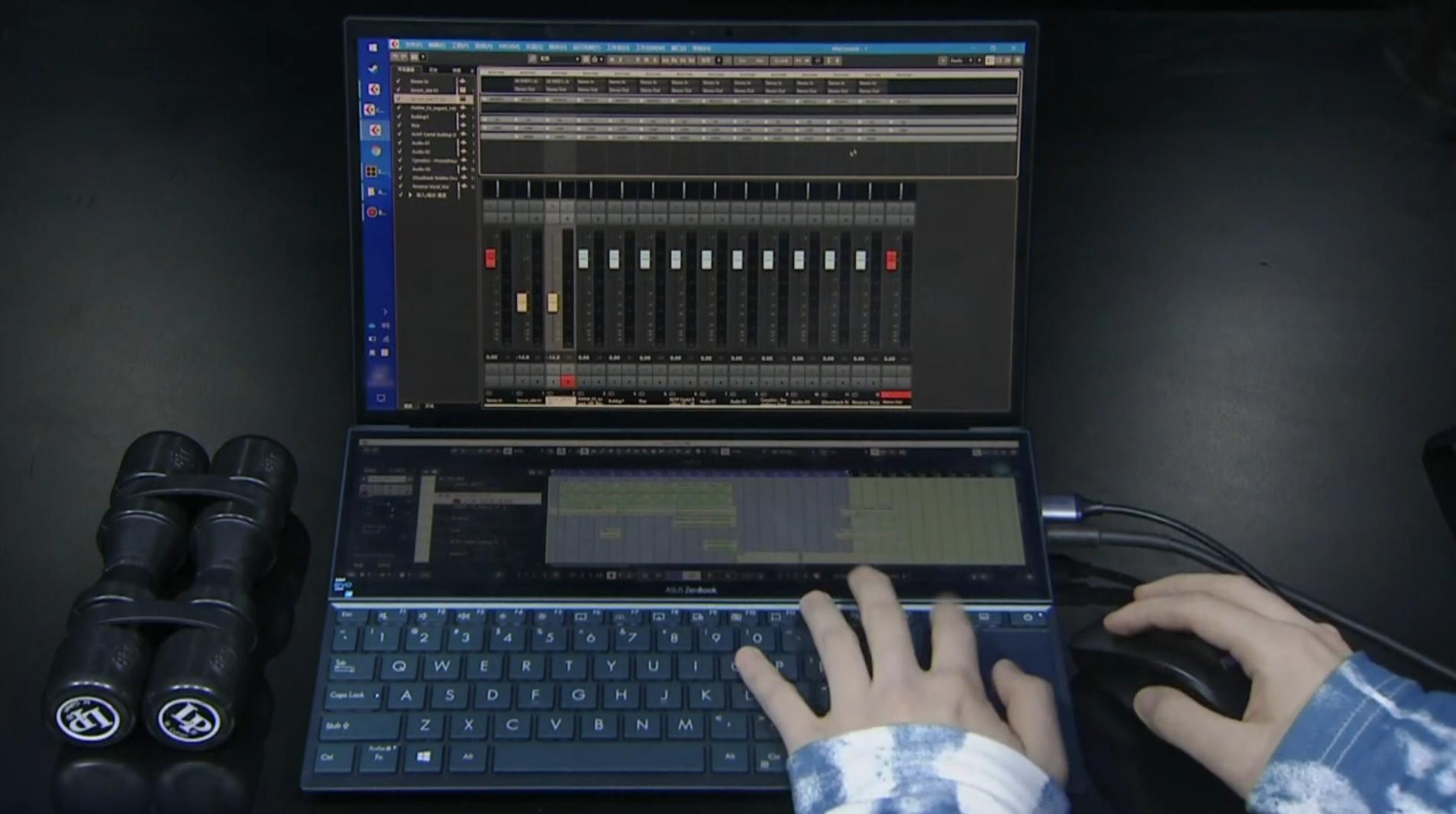 灵耀x双屏2022款4k刷新率,灵耀x双屏全新交互强化双屏体验