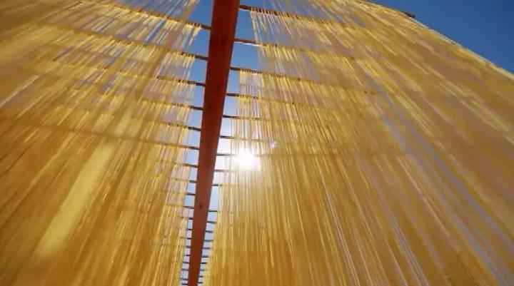 浙江缙云爽面,缙云爽面制作过程