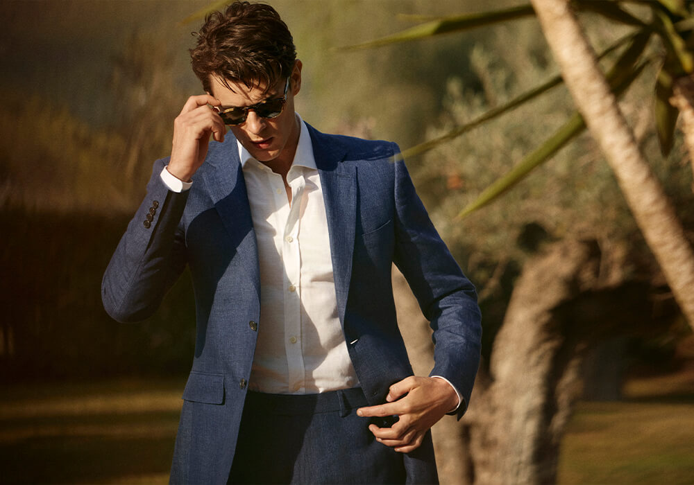 怎样穿西装能清凉舒爽,夏天穿西装怎么凉快