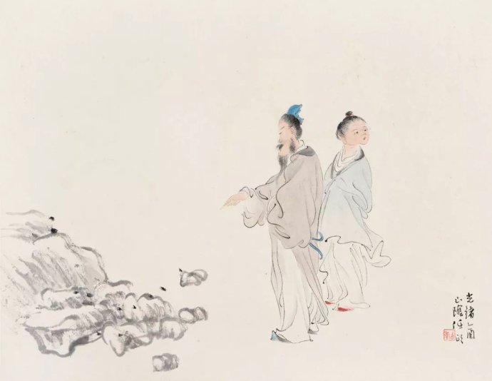 任伯年高清人物画 (海派任伯年人物画价值)