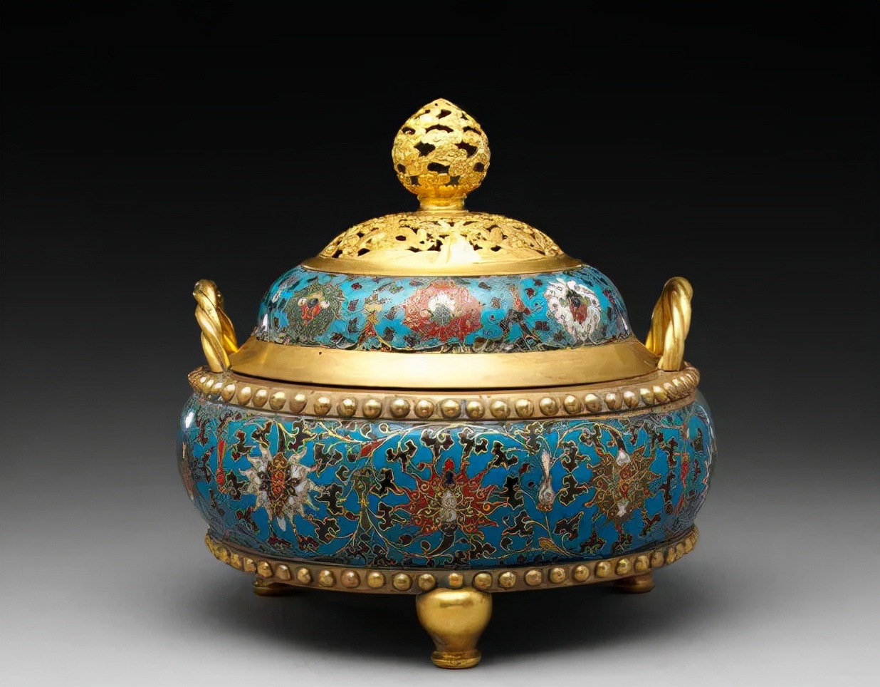 中国景泰蓝经典花纹,景泰蓝惊艳了世界