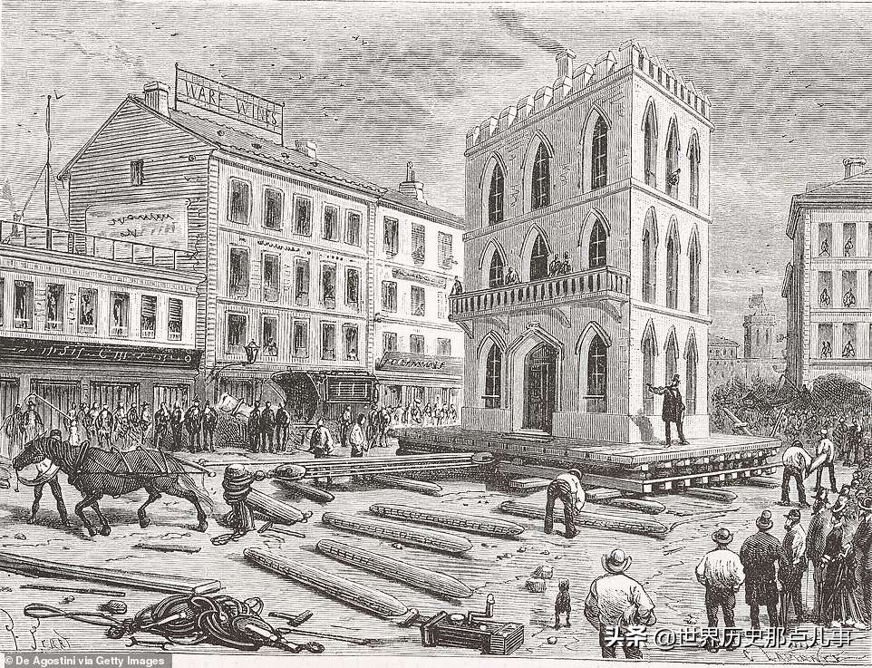 你见过搬家的，但你见过搬房子的吗？20世纪，美国人真就这么干了