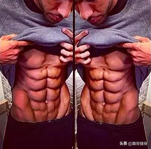 腹肌不对称有多离谱,腹肌不对称能锻炼矫正过来吗