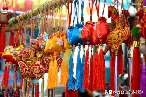 魏集古村落新年花灯,滨州魏集古村落春节旅游