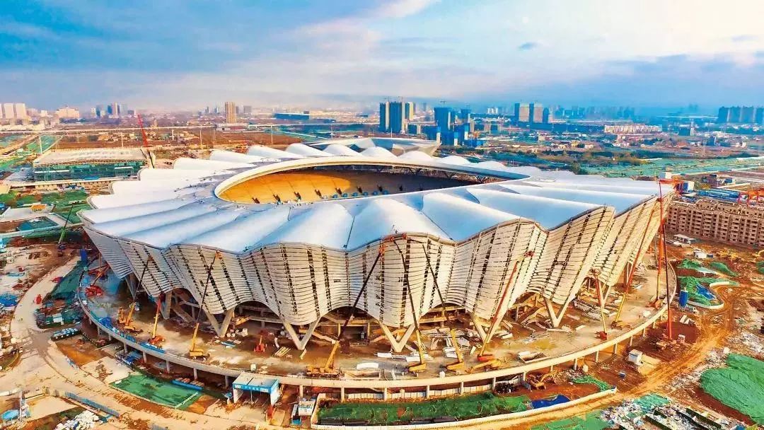 西安奥体中心修了哪些特色建筑,西安市奥体中心标志建筑