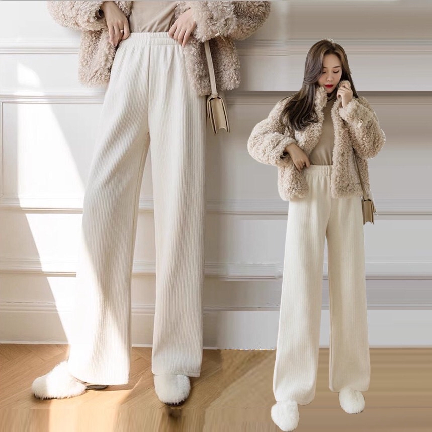 今年流行雪尼尔阔腿裤什么色好看,今年流行的雪尼尔裤子怎么样