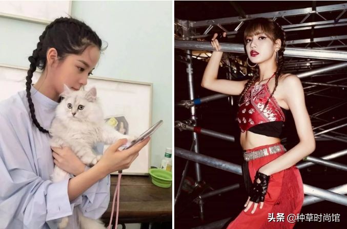 花瓣丸子头学生党蓬松,古风丸子头前额花瓣头饰