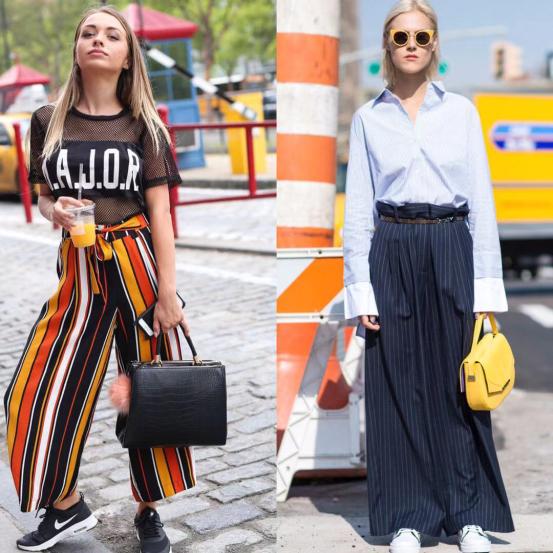 今年流行的纸袋裤怎么穿,新款流行好看显瘦百搭裤