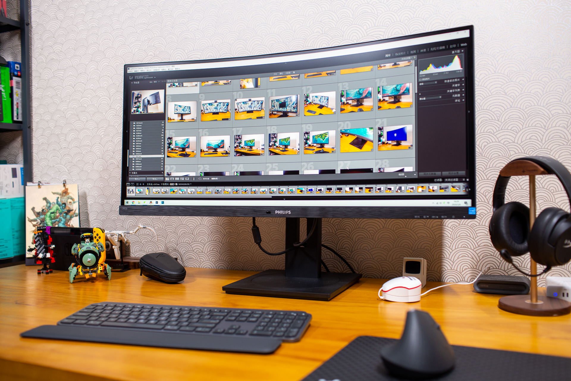 飞利浦345m2r34寸显示器评测,34寸144hz显示器推荐4k飞利浦