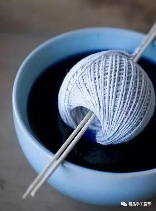 有趣的染色方法,毛线是怎么染的