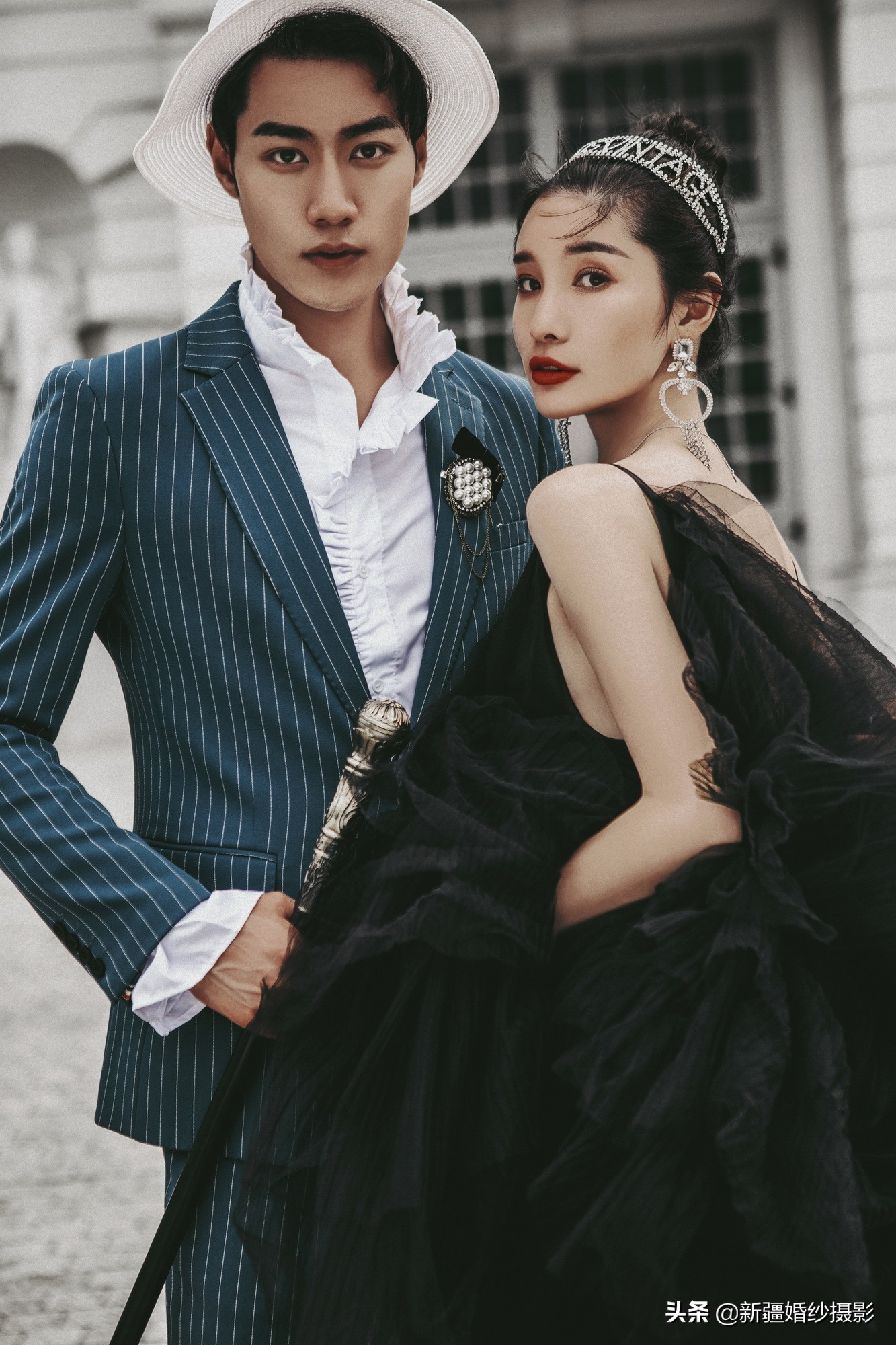 可盐可甜婚纱写真,可咸可甜的婚纱照图片