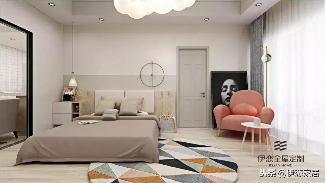 极简奶油风全屋定制柜,极简轻奢风定制柜颜色