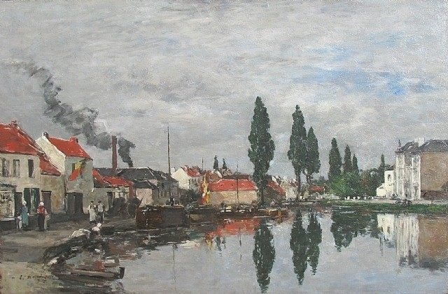 学赏画(48补)天空之王——印象派绘画大师EugeneBoudin简介