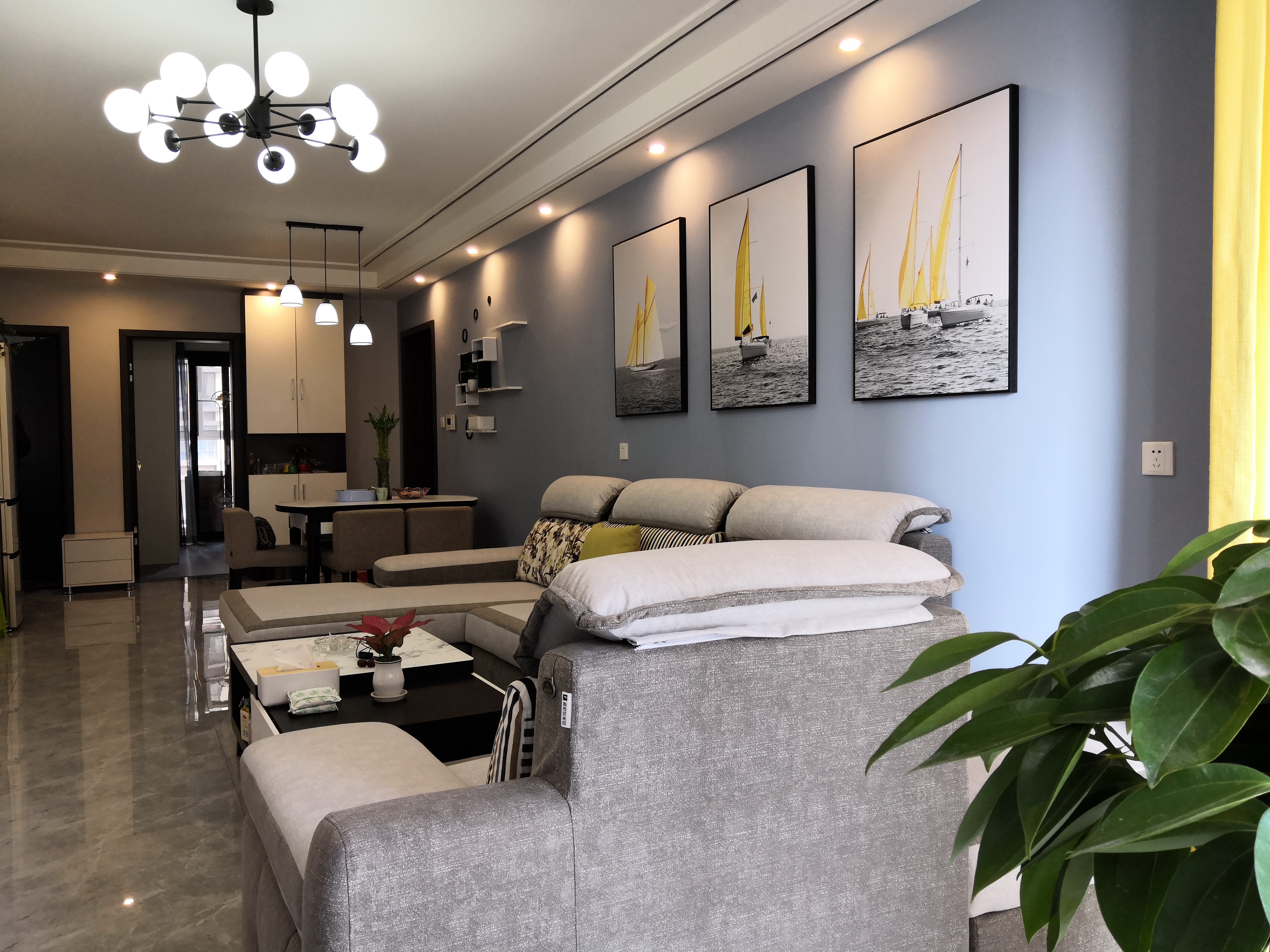 万达华宅120平装修,万达120平精装房装修效果图