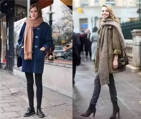 什么围巾织法简单好看,秋冬围巾披肩系法保暖又时尚