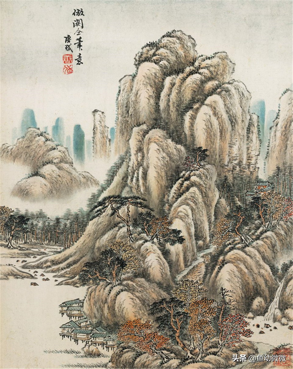 清朝绘画流派及艺术特征,清朝版图绘画