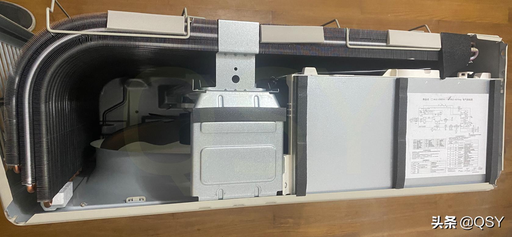 三菱电机空调的外机怎么拆,三菱电机空调3匹外机内部高清图