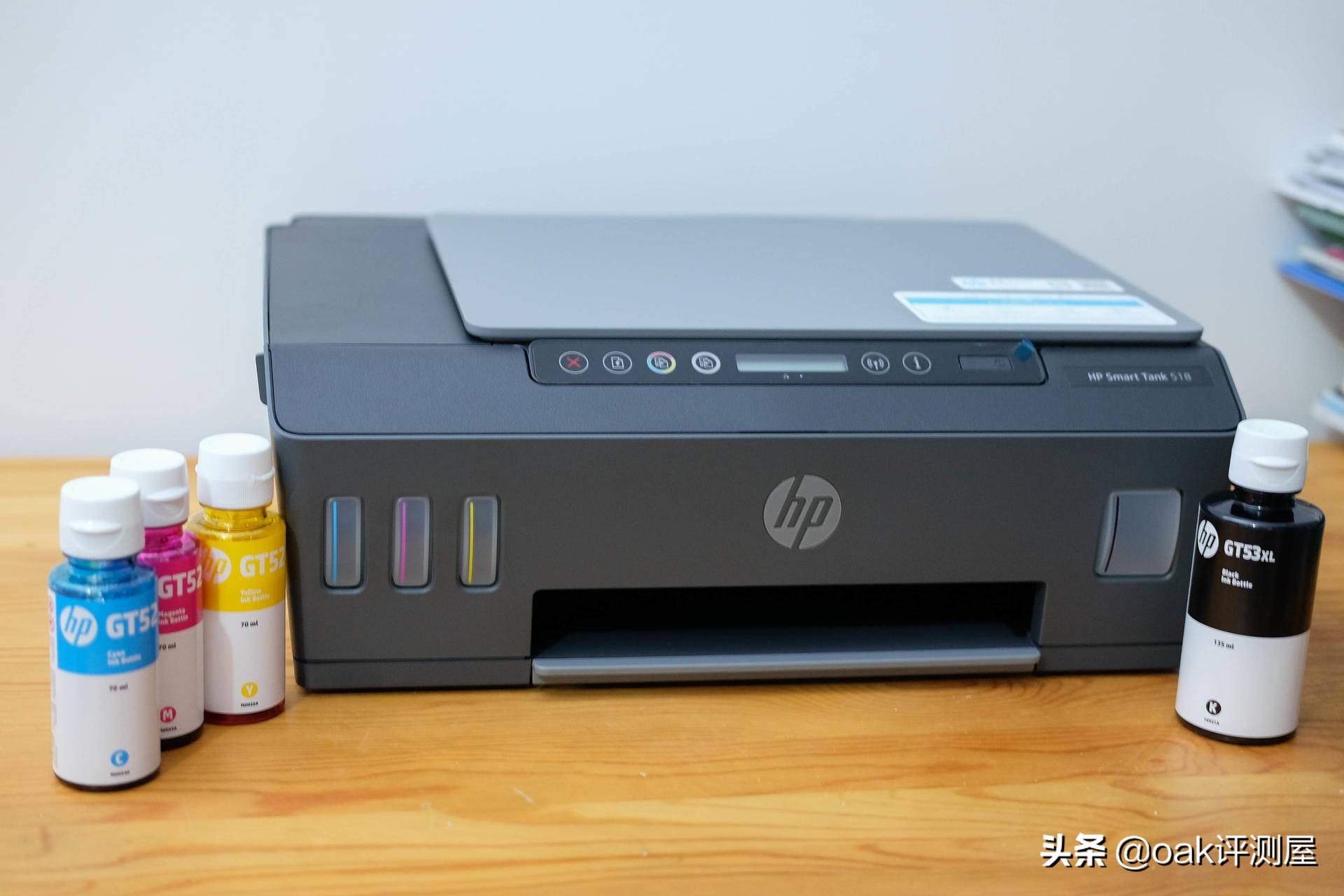 惠普smarttank518怎样连接wifi,hpsmarttank518打印机使用
