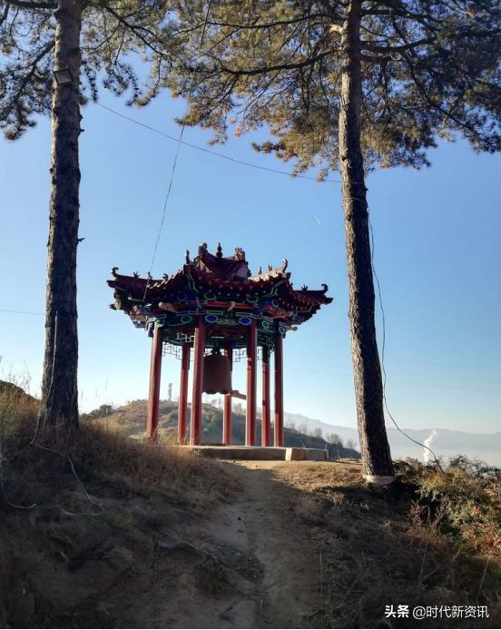 灵丘猫山寺冬季风景,大美灵丘