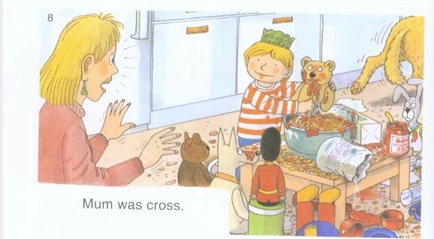 1级绘本B级Lesson5:Kipper和玩具们开了个派对妈妈生气了