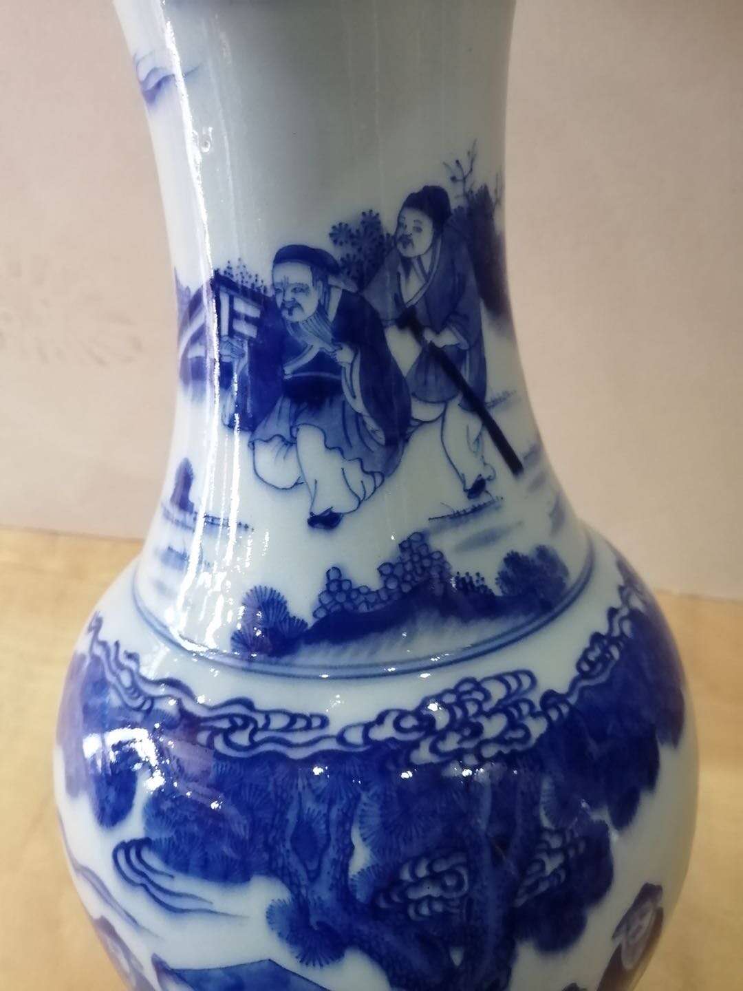 精品推荐清代青花瓷,清代青花瓷寿星价格