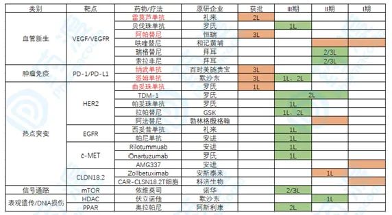 胃癌发展,目前胃癌的治疗新进展
