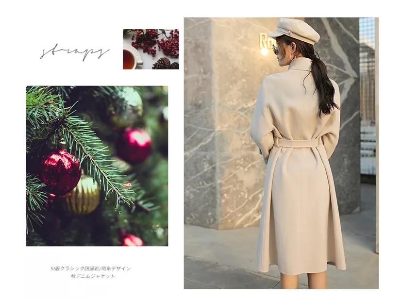 红大衣+绿卫衣=绝美！今年冬天照着穿，显瘦又有气质