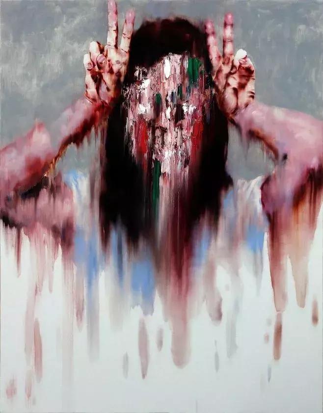 厚画的魅力！韩国shinkwangho用有张力的作品直击眼球！！！