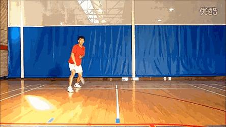 羽毛球步伐全场步伐教学慢动作,羽毛球教学步伐分解图