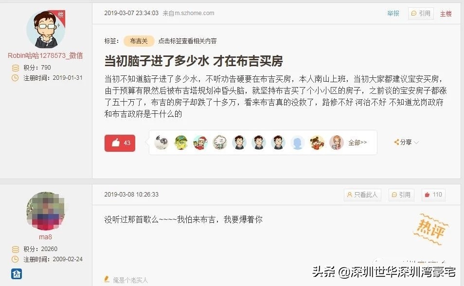 布吉哪个片区最好,布吉街道地区划分