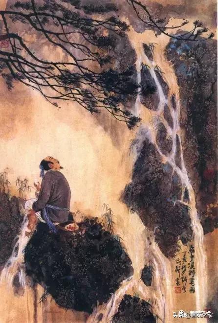 经典古诗词国画好看,当唐诗遇上国画