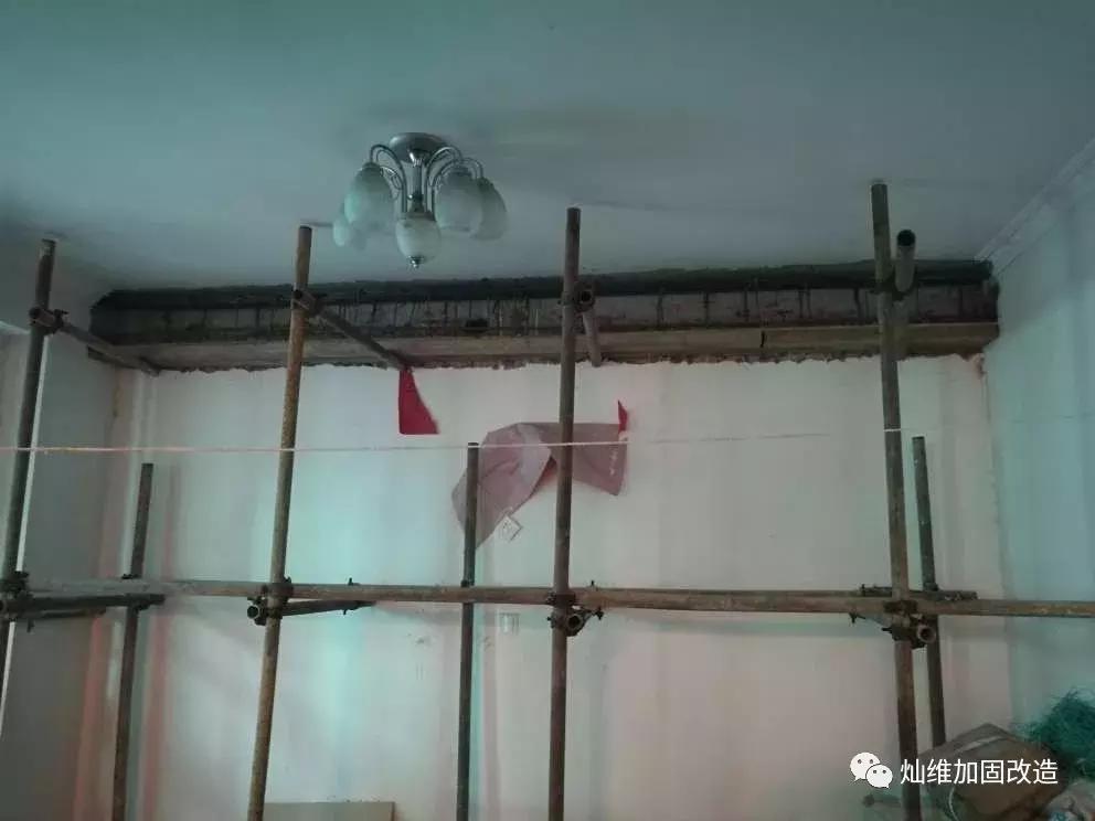 承重柱拆除以后怎么加固,拆除承重墙后怎么加固梁