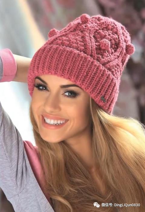 针织冬天的帽子,冬天针织帽子