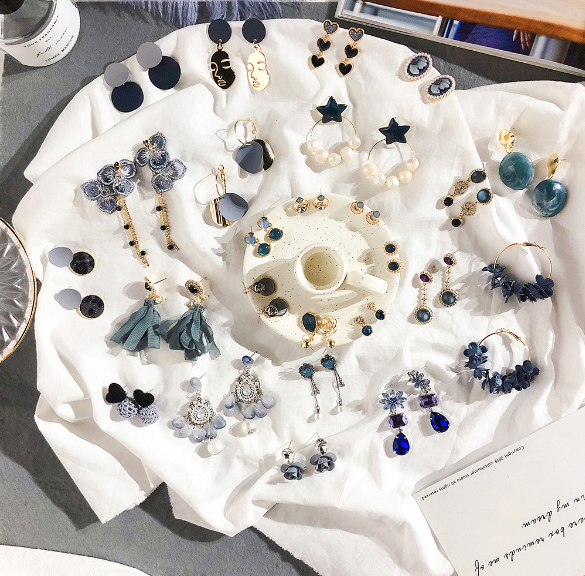 冬季单品耳环怎么搭配,春夏百搭精致耳环