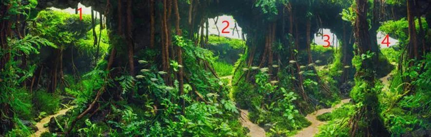 造景如何看起来有层次,十个最好看的造景