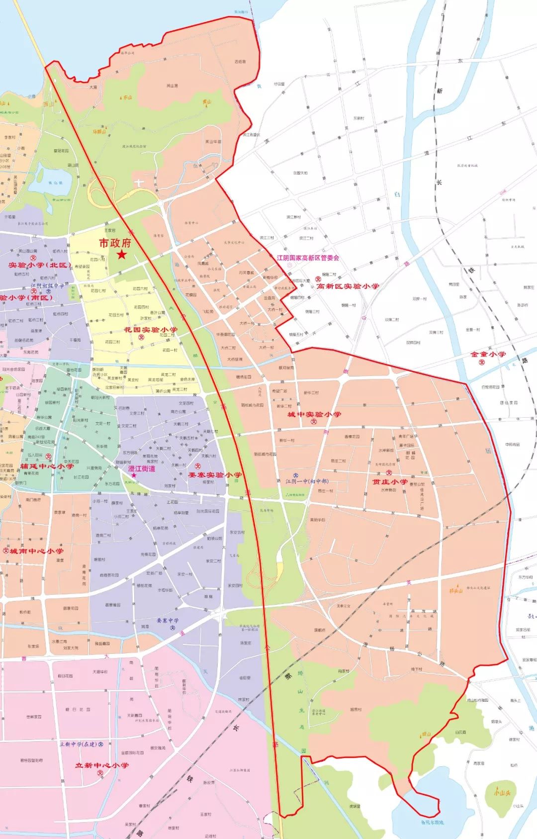 2019江阴城区小学招生方案公布！这些学校改名啦