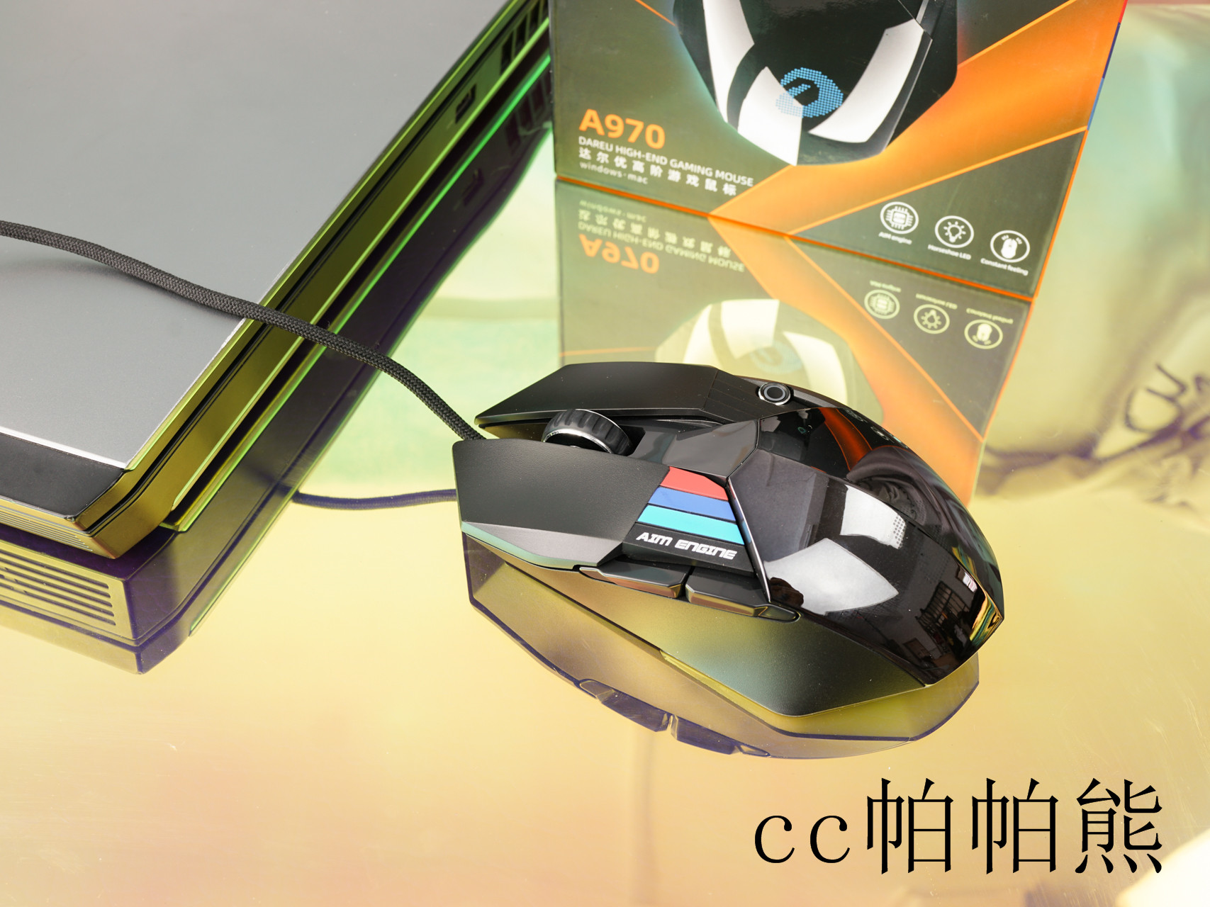 达尔优a970鼠标怎么选,达尔优A970高阶游戏鼠标