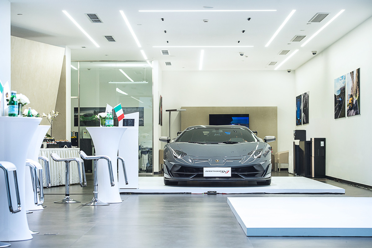 你膨胀了吗,兰博基尼全新展厅正式开业