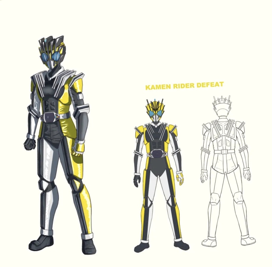 五个骑士形态,假面骑士五位副骑的异类形态