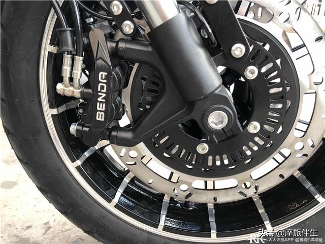 国产最漂亮的太子摩托车奔达400原驰兽