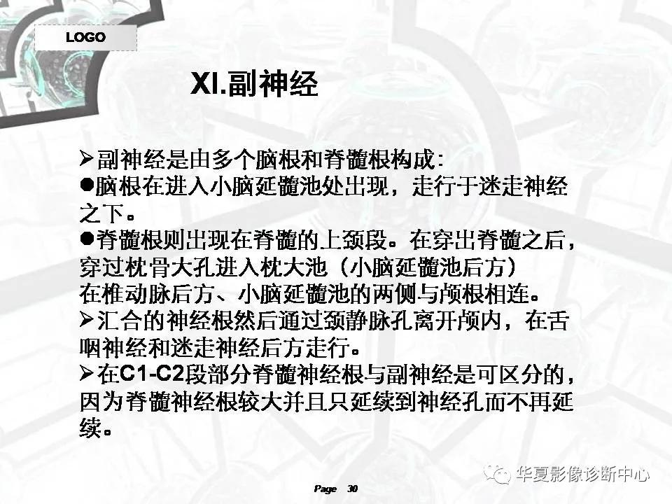 磁共振颅神经扫描是定位在哪,颅神经图谱
