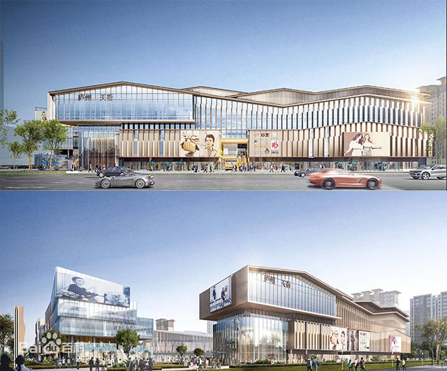 金大地庐州天街位置在哪,金大地新中式风格设计