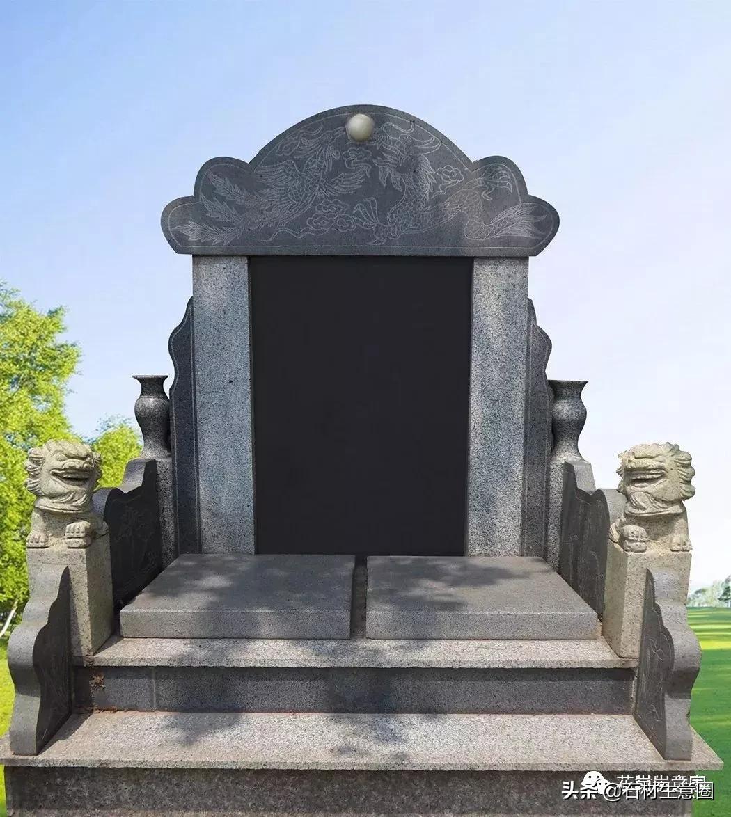 墓碑石材产地及价格,100种墓碑图片