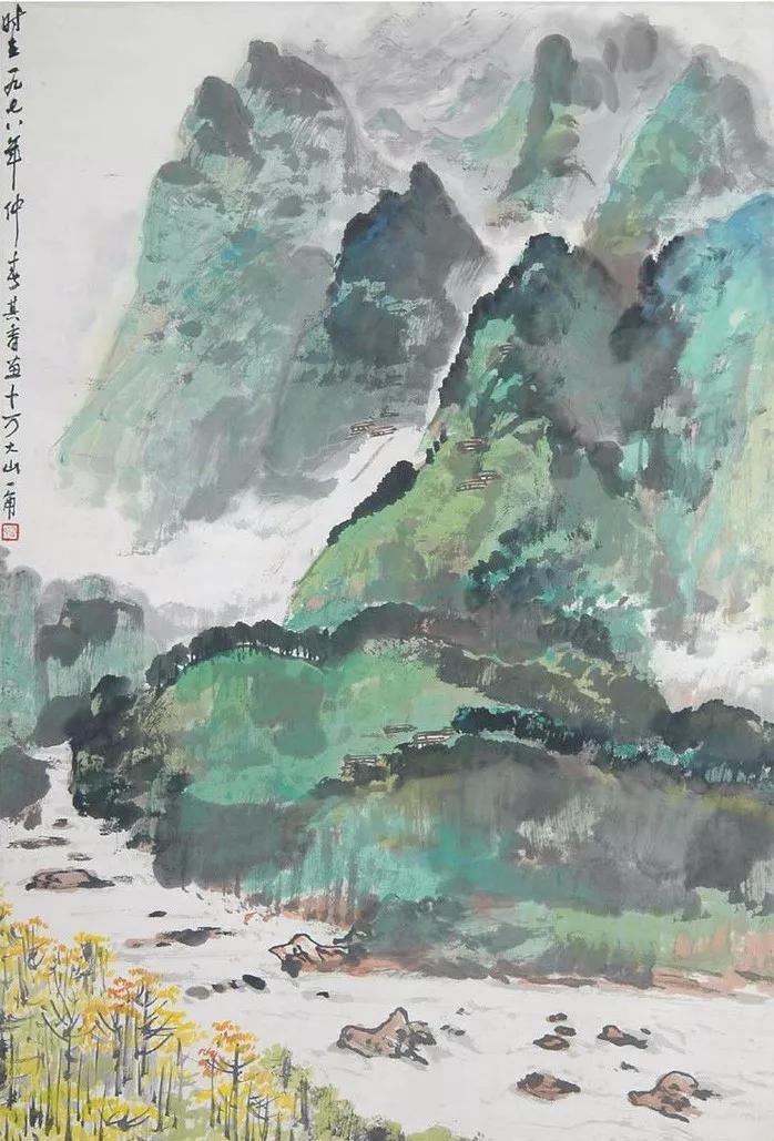 水墨画夜景欣赏,画夜景最好的中国画