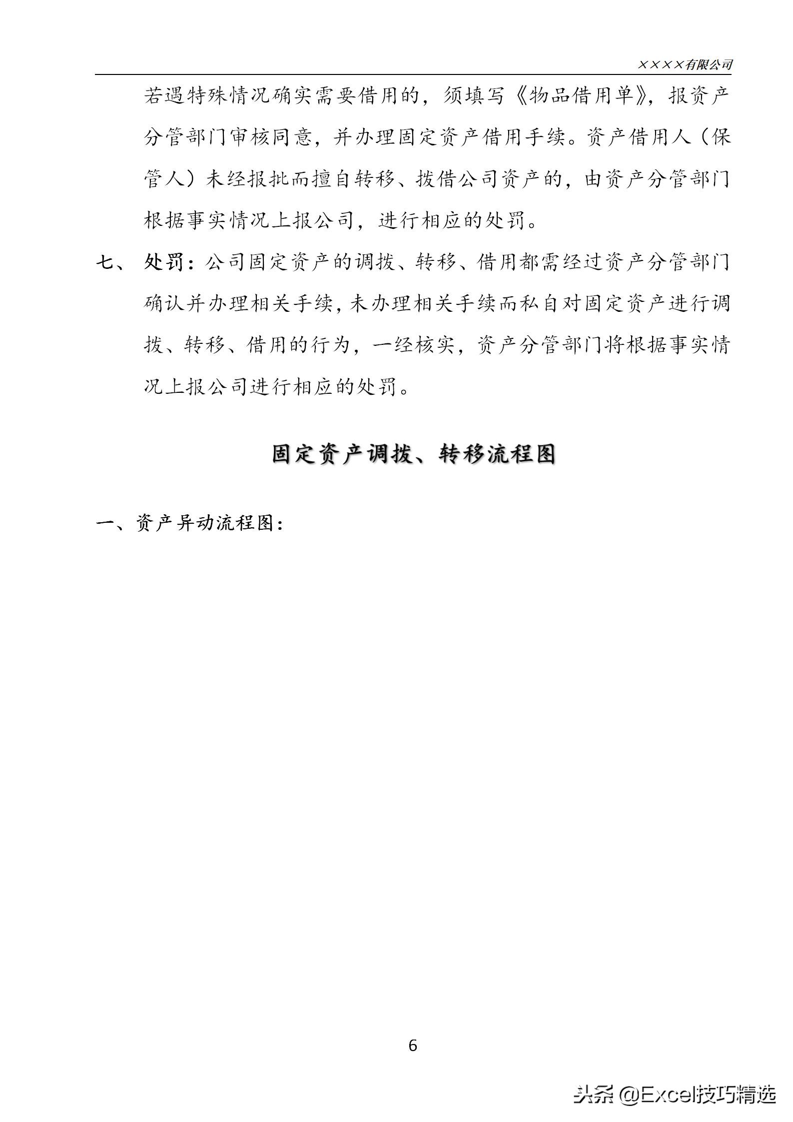 固定资产管理流程和技巧,企业固定资产管理制度及流程